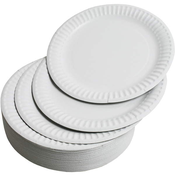 Plastic Free Round Paper Plate